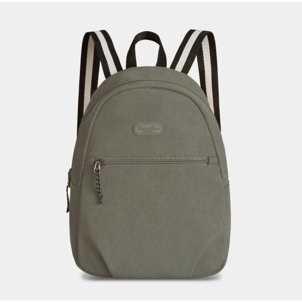 Travelon Olive Green Compact Backpack